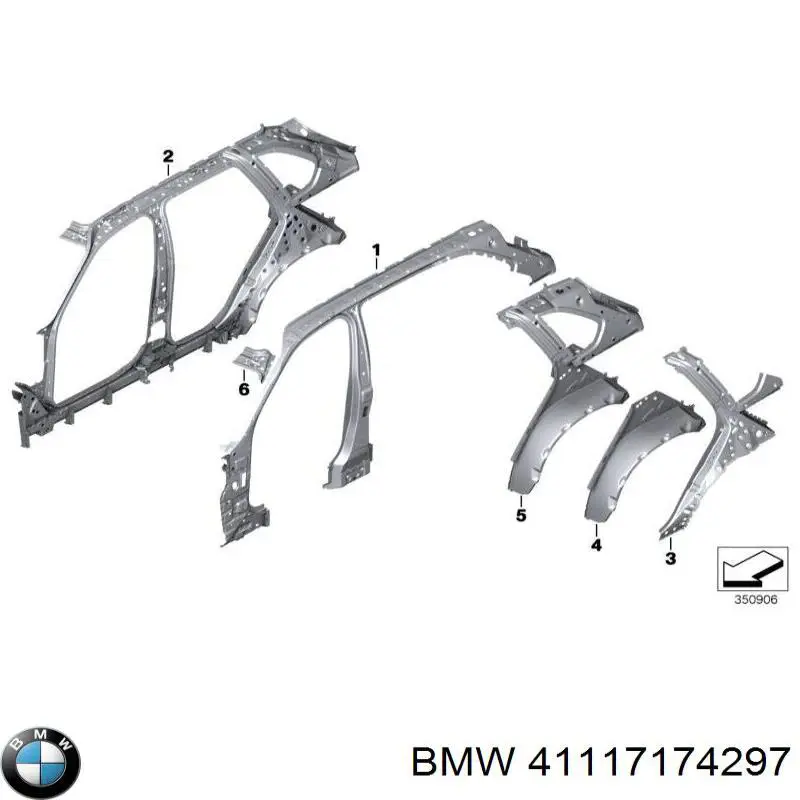 41117174297 BMW 