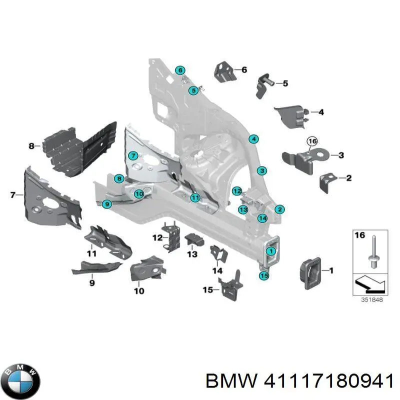 41117180941 BMW 