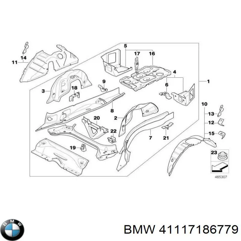 41117186779 BMW 