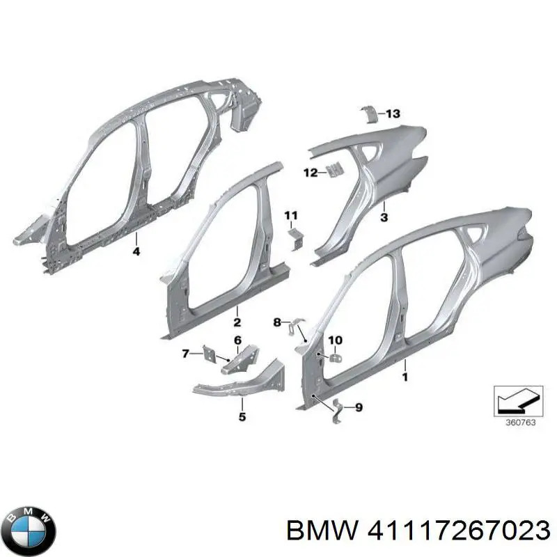 41117267023 BMW 