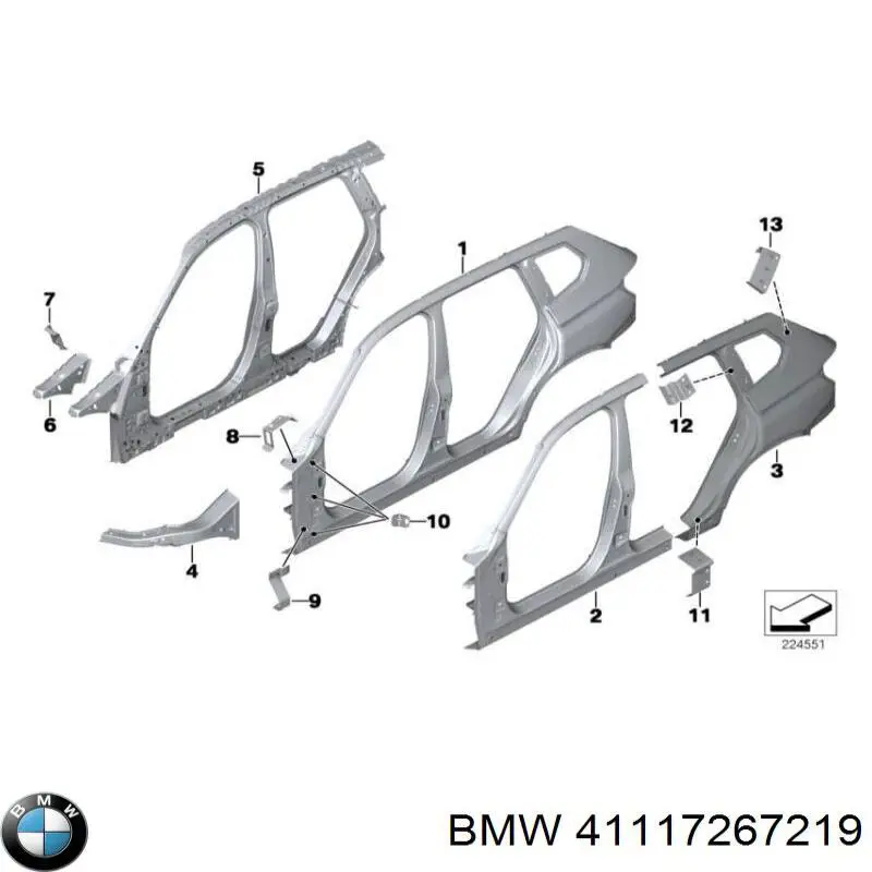  41117267219 BMW