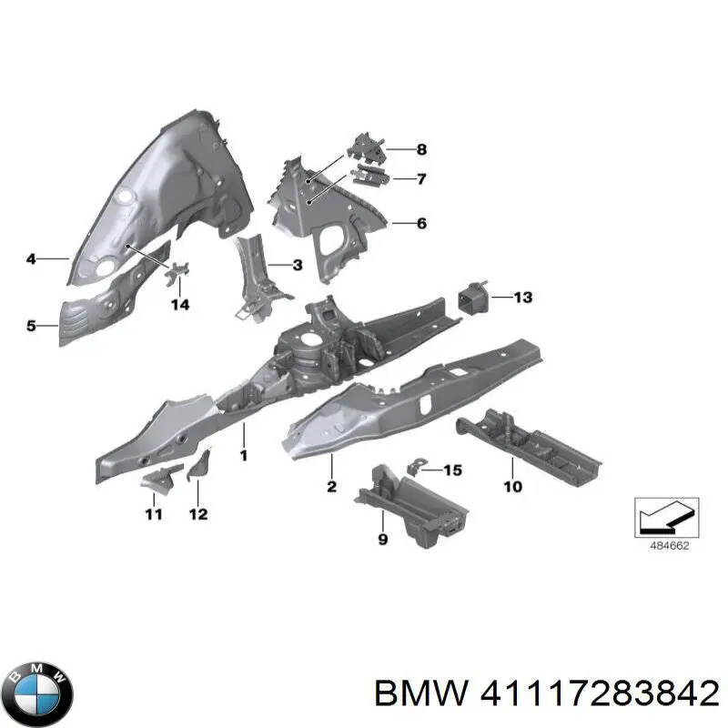41117283842 BMW 