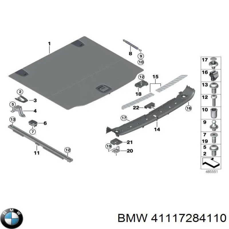 41117284110 BMW 