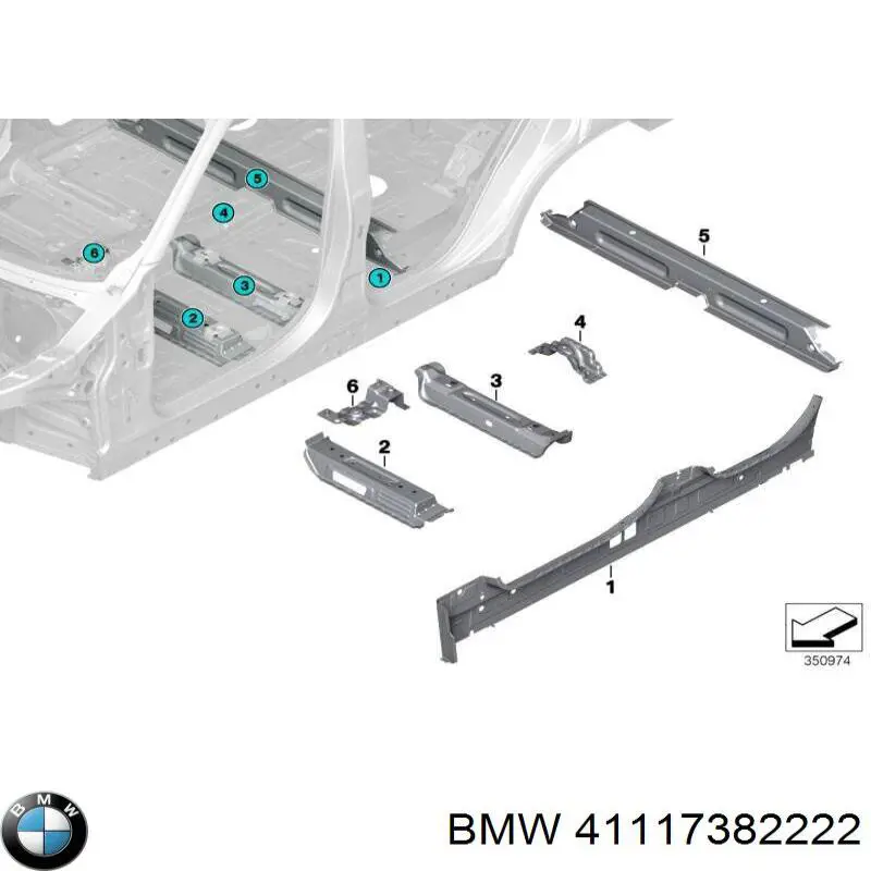 41117382222 BMW 