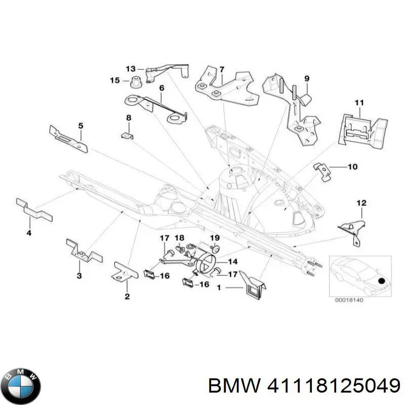 41118125049 BMW 