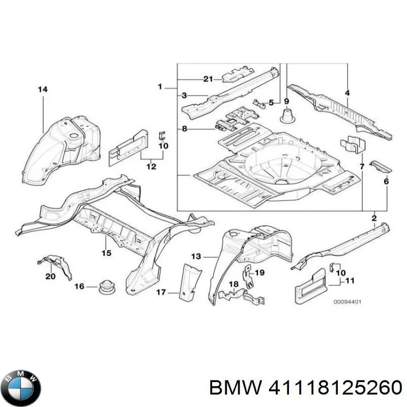 41118125260 BMW 