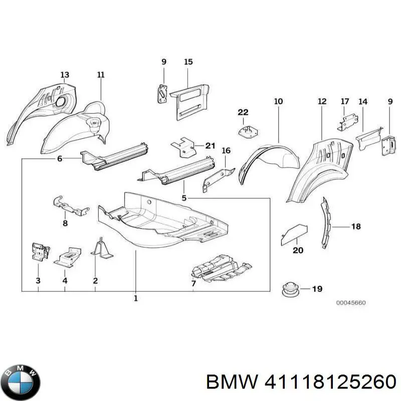  BMW 41118125260 ціна, від 63.53 USD
