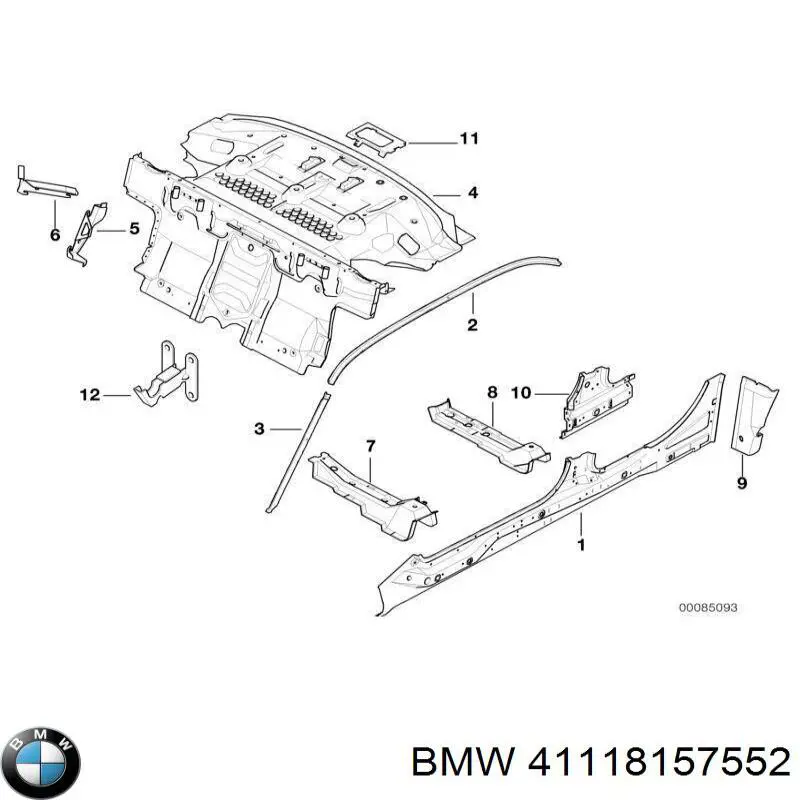  BMW 41118157552 ціна, від 175.11 USD