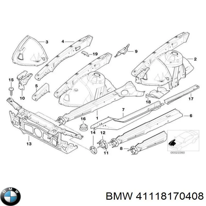 41118170408 BMW 