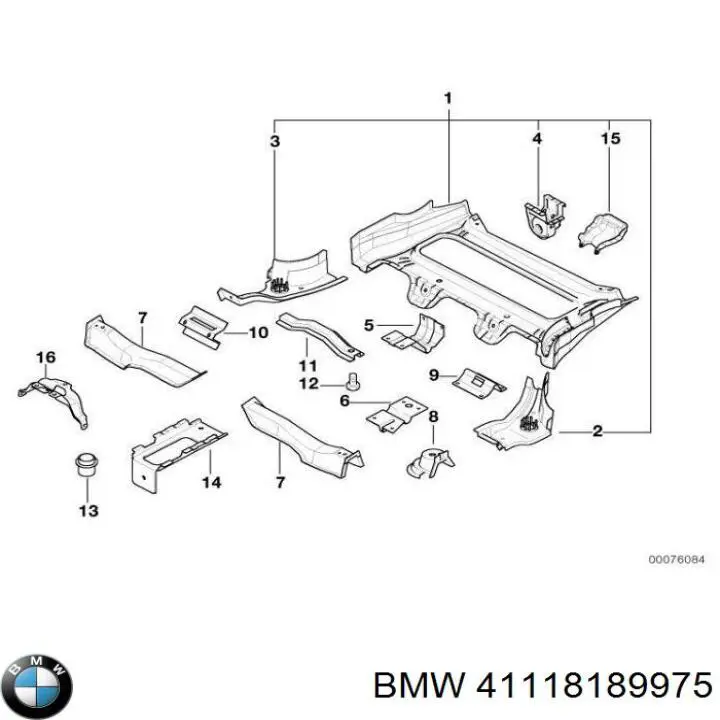  BMW 41118189975 ціна, від 127.03 USD