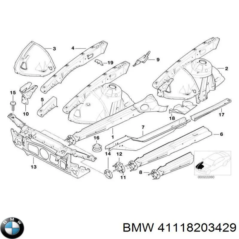  41118203429 BMW