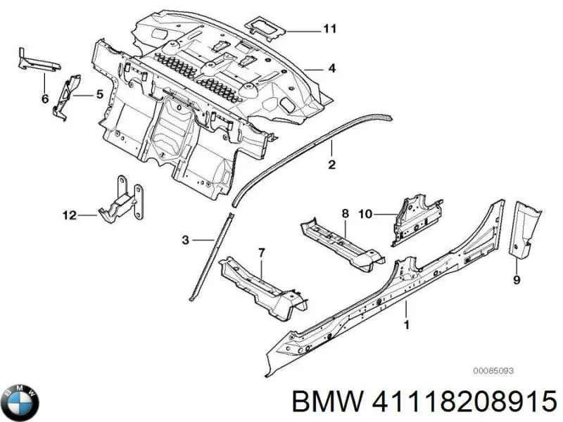 41118208915 BMW 