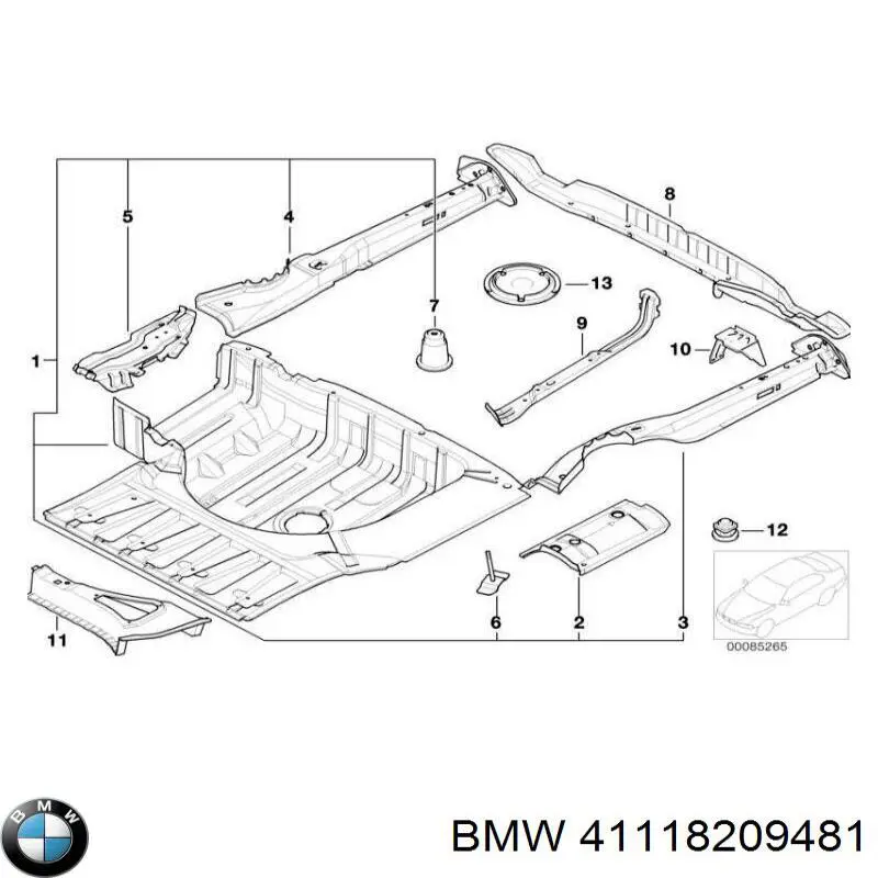 41118209481 BMW 
