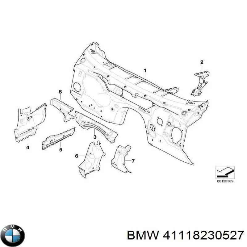 Купити 41118230527 BMW 