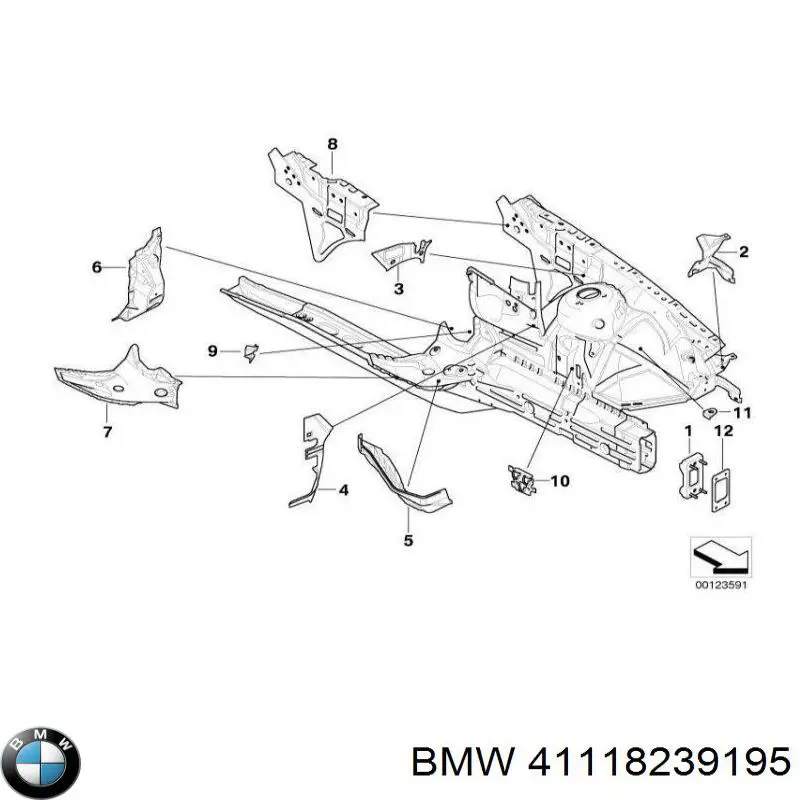41118239195 BMW 