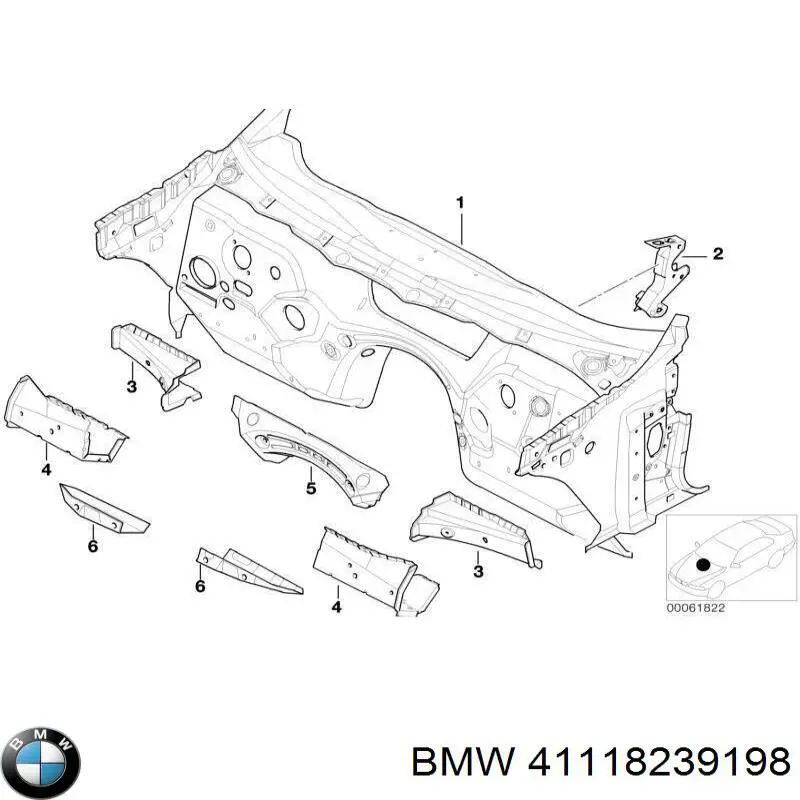  BMW 41118239198 ціна, від 33.28 USD
