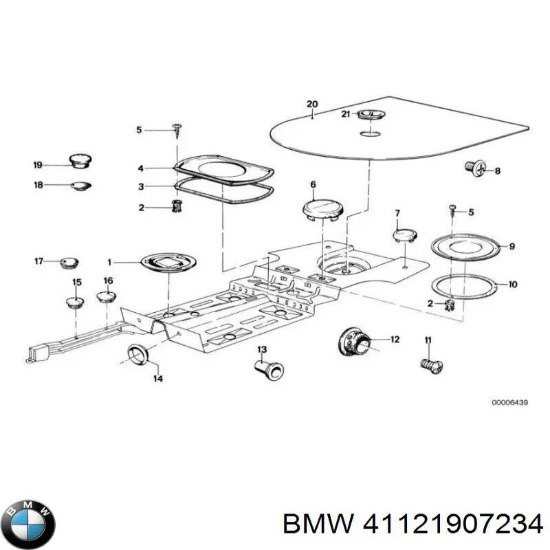 Ремкомплект головного гальмівного циліндру BMW 41121907234 ціна, від 1.27 USD