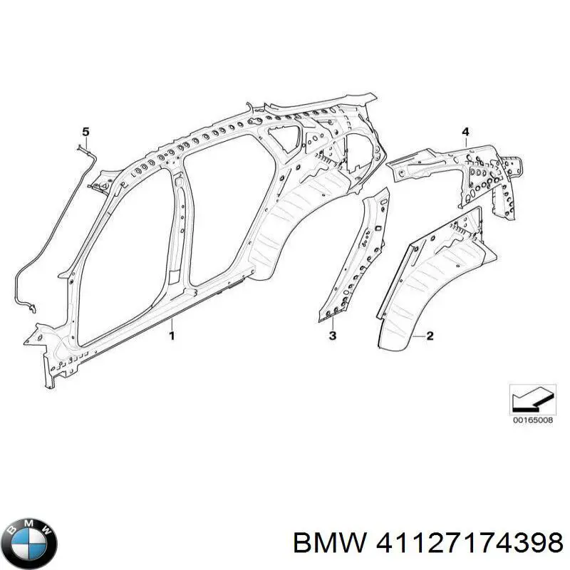 41127174398 BMW 