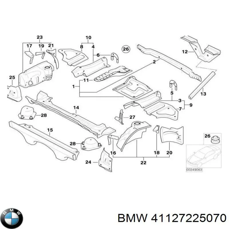 41127225070 BMW 