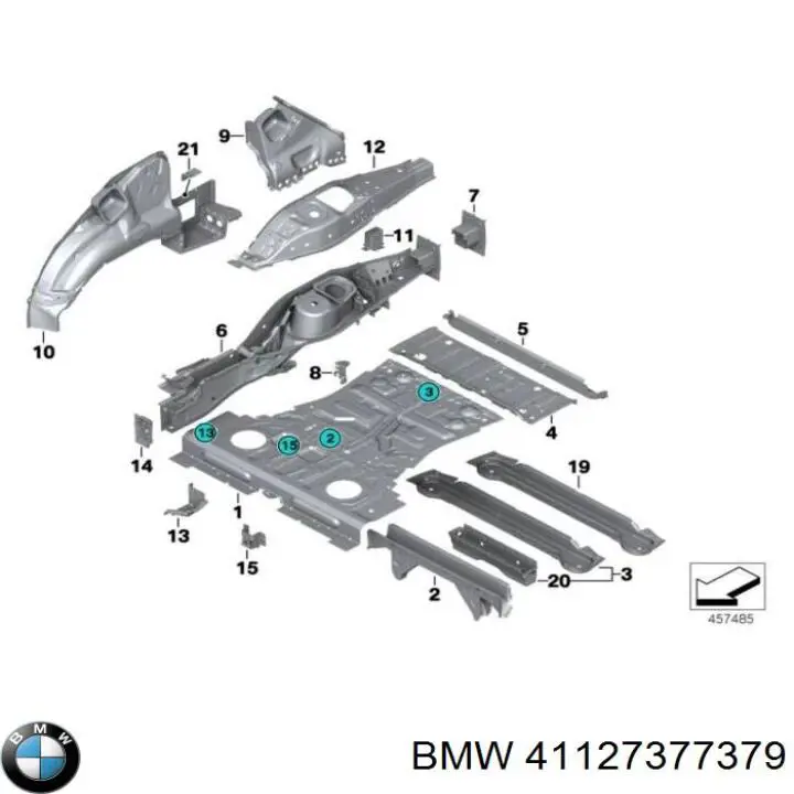41127377379 BMW 