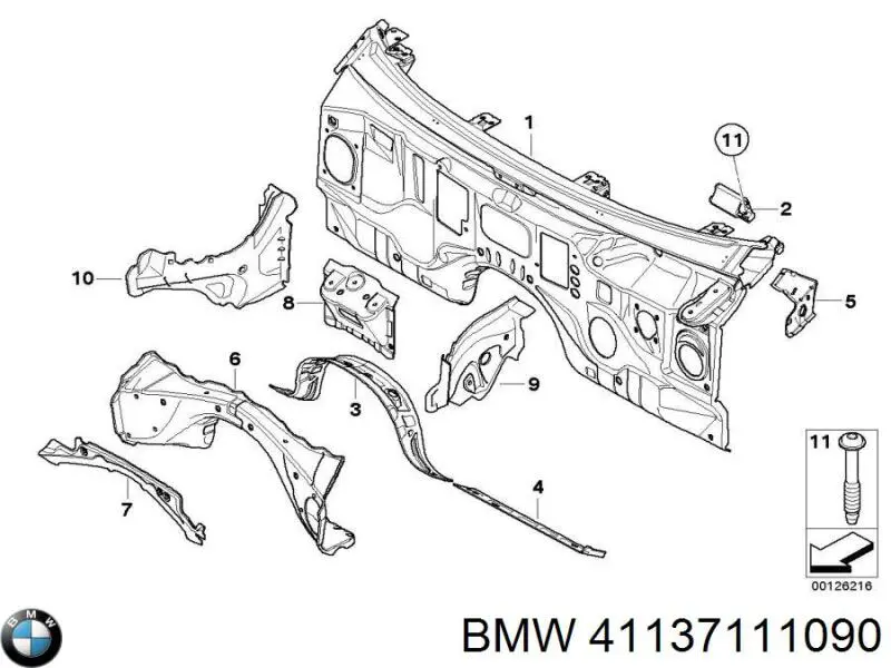  BMW 41137111090 ціна, від 13.93 USD