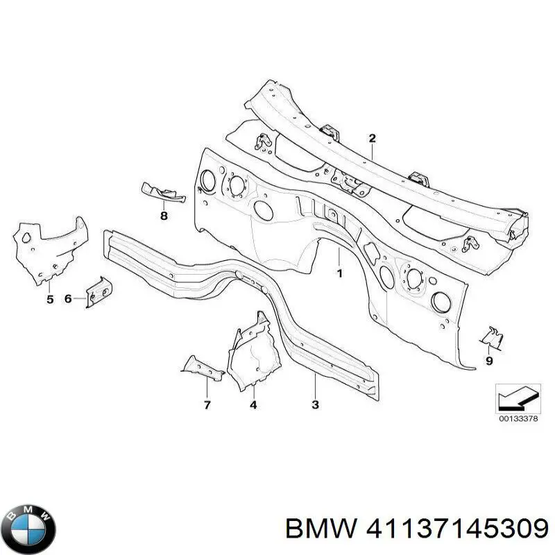  BMW 41137145309 ціна, від 152.03 USD