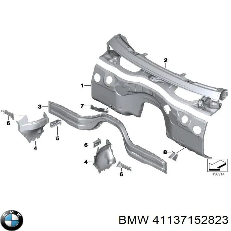 41137152823 BMW 