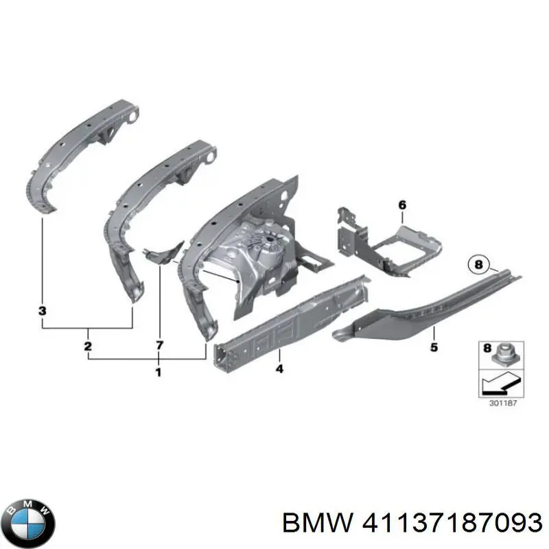 41137187093 BMW 