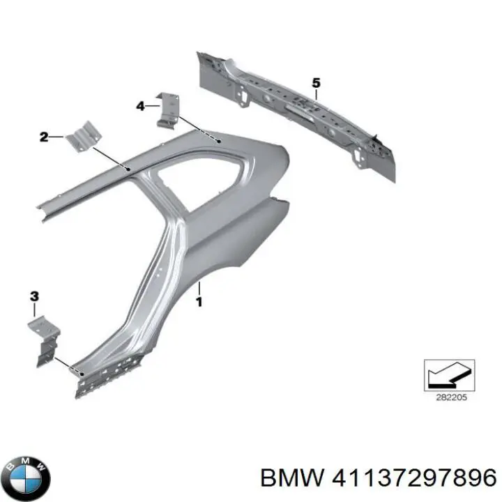 41137297896 BMW 