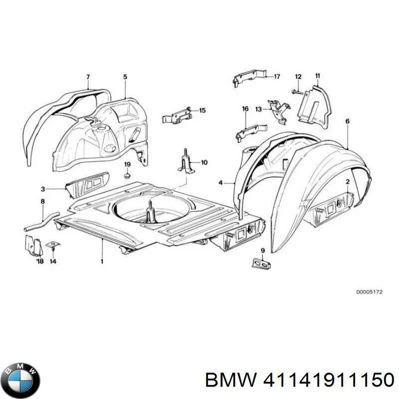 Купити 41141911150 BMW 
