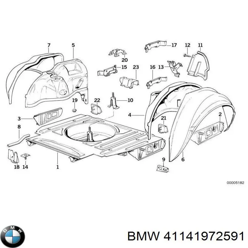41141972591 BMW 
