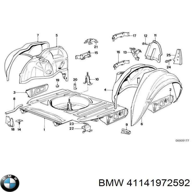  BMW 41141972592 ціна, від 306.69 USD
