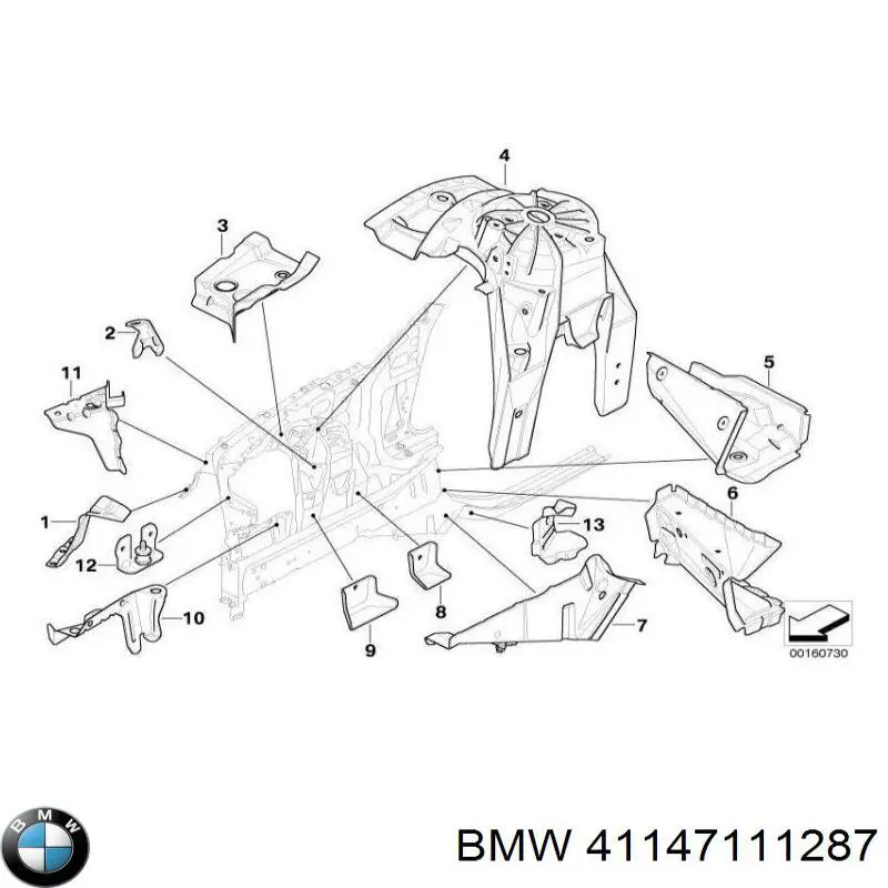 41147111287 BMW 