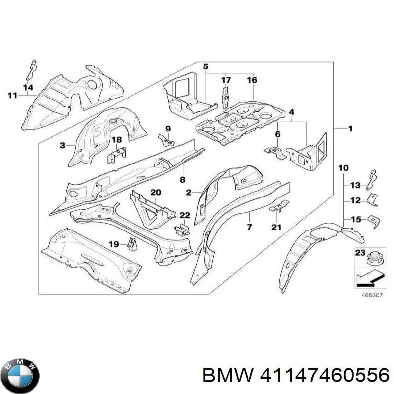  BMW 41147460556 ціна, від 77.10 USD