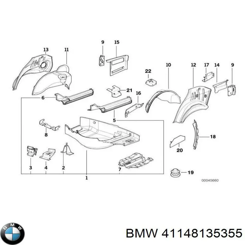  BMW 41148135355 ціна, від 15.70 USD
