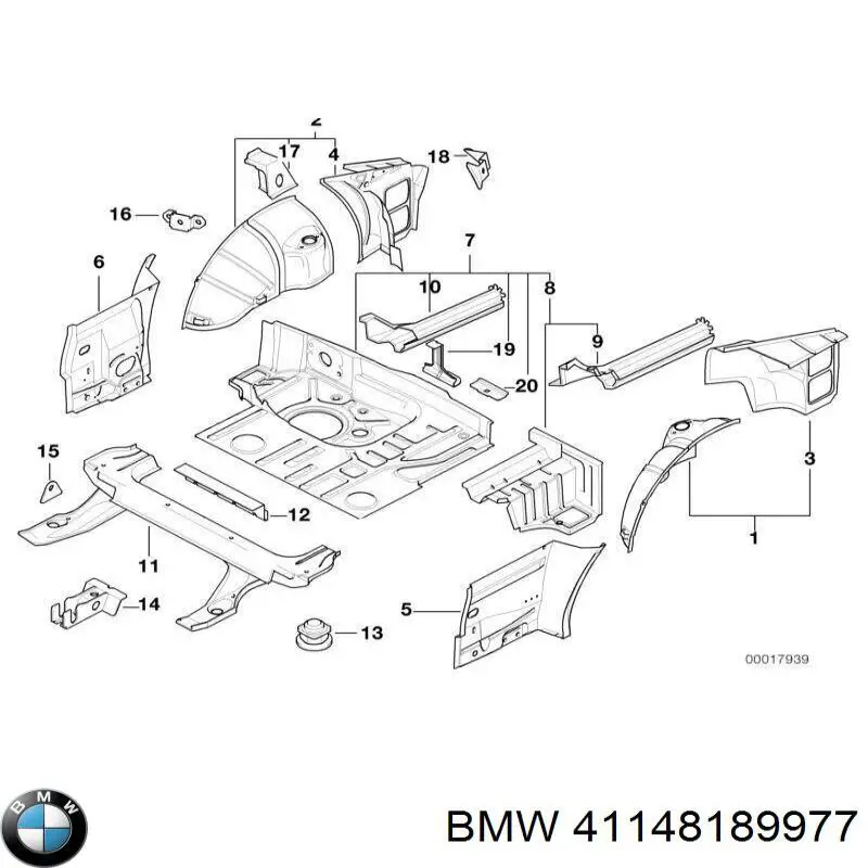  BMW 41148189977 ціна, від 319.08 USD