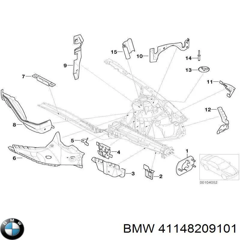 41148209101 BMW 