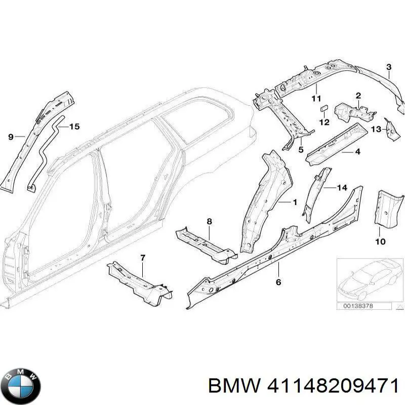 41148209471 BMW 