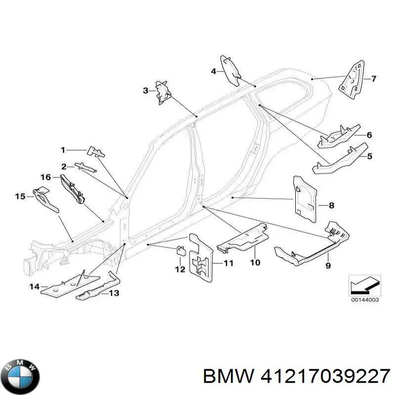 BMW 41217039227 ціна, від 21.54 USD
