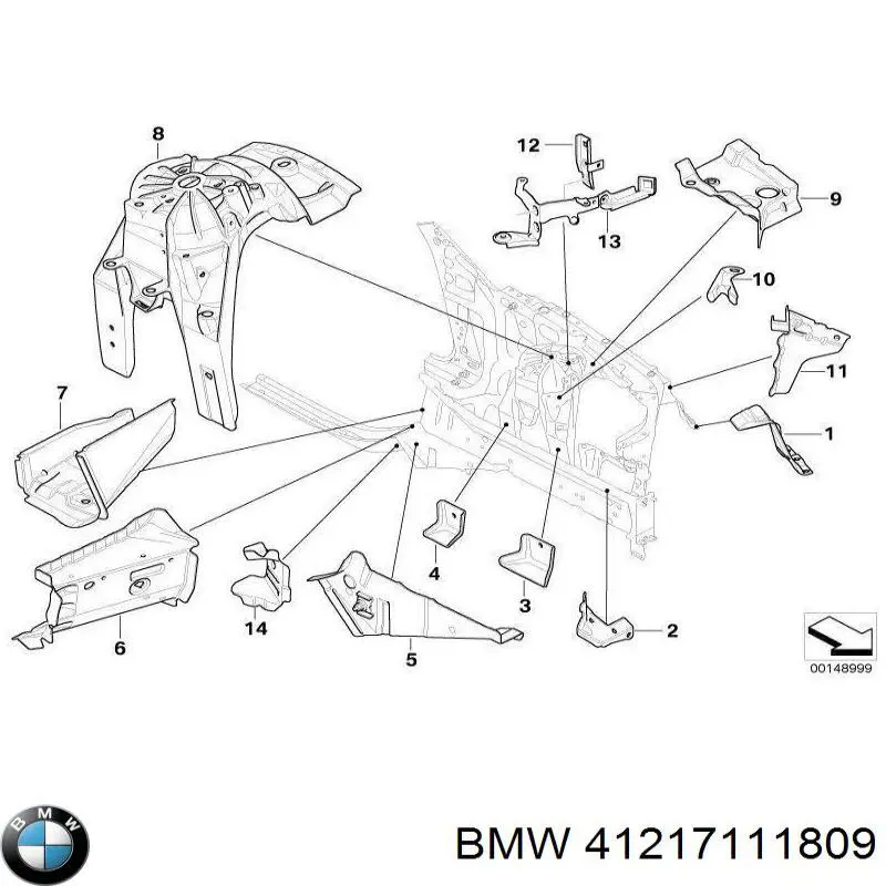 41217111809 BMW 