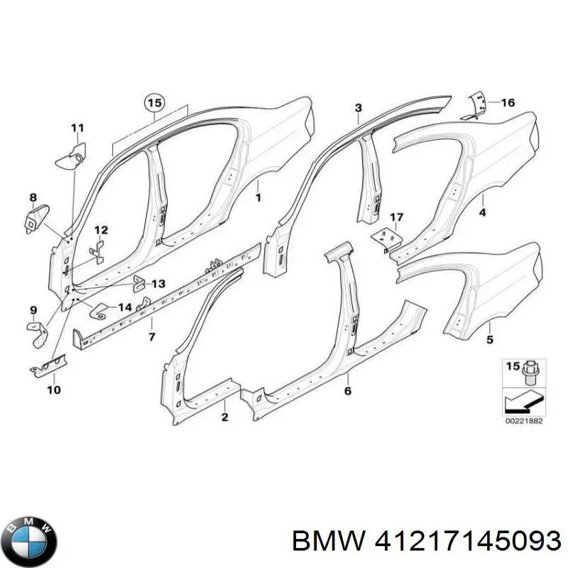 41217145093 BMW 