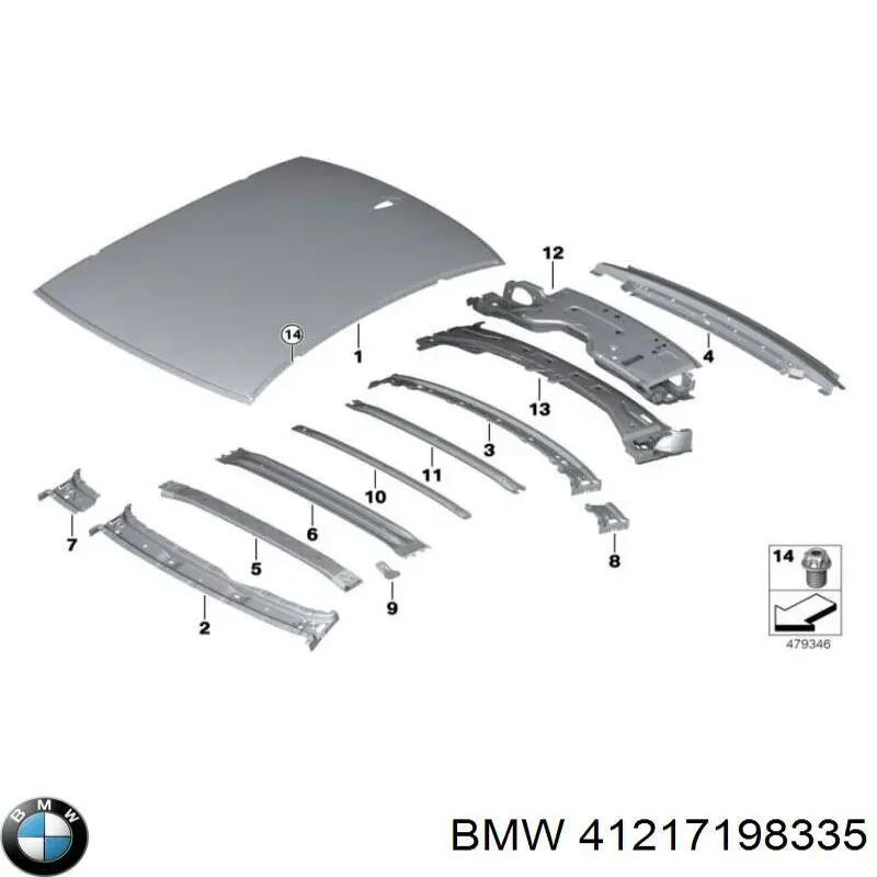  BMW 41217198335 ціна, від 45.35 USD