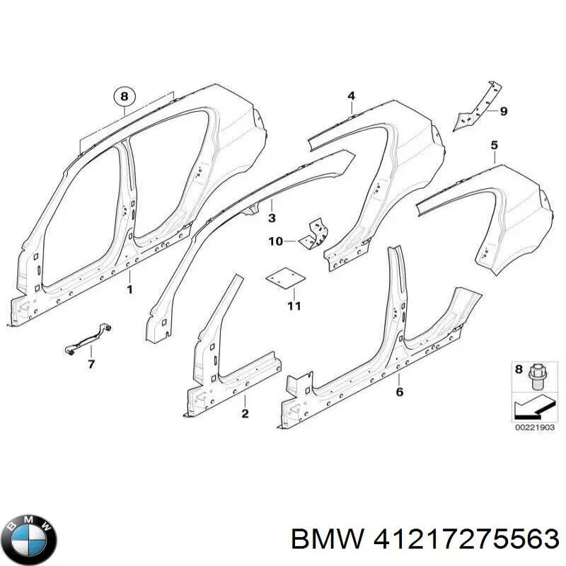 41217275563 BMW 