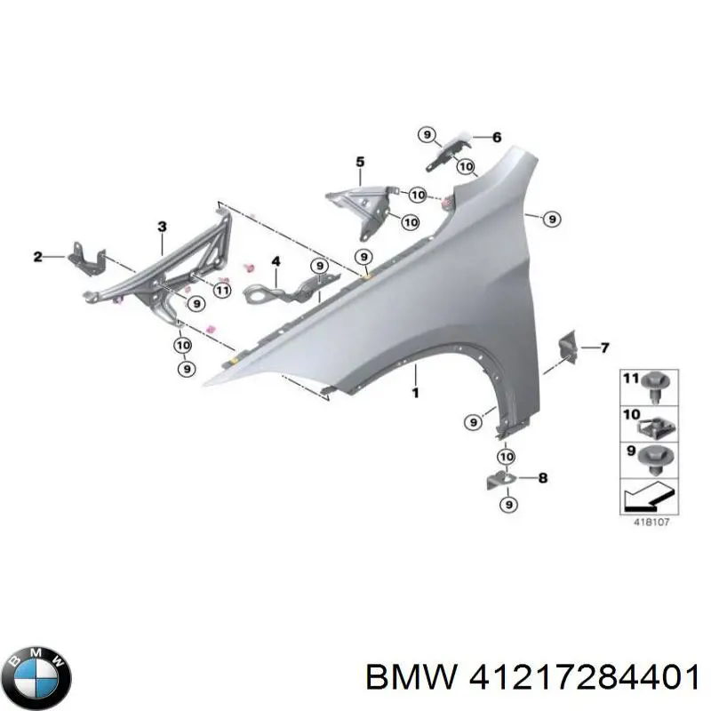 41217284401 BMW 