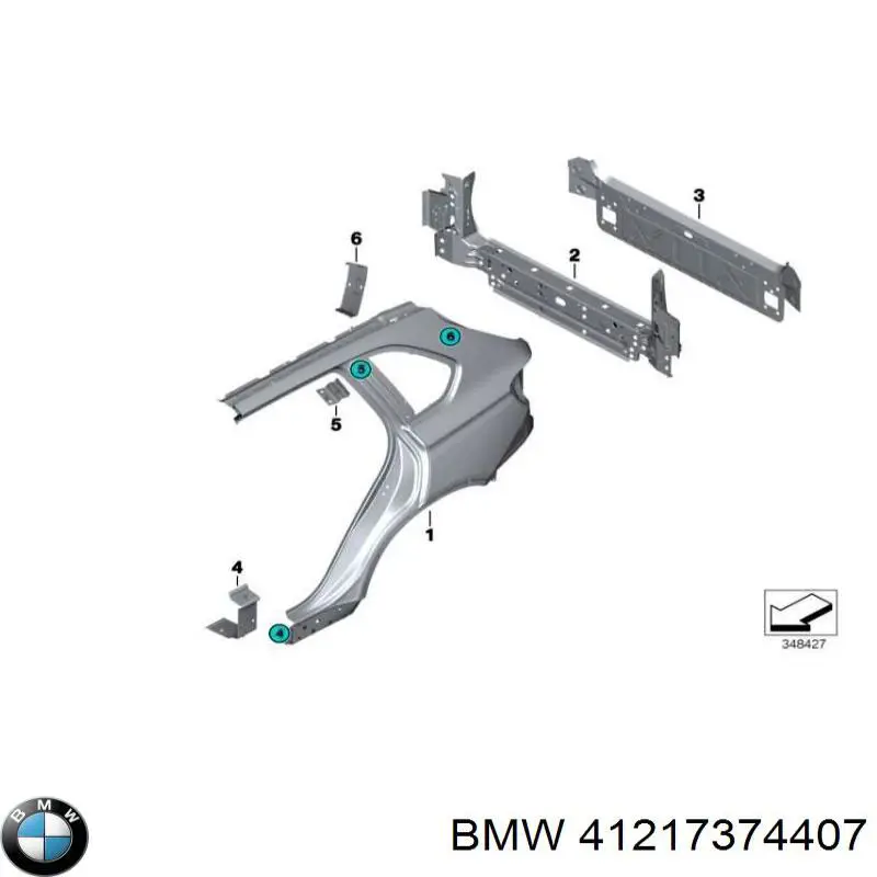  BMW 41217374407 ціна, від 60.50 USD
