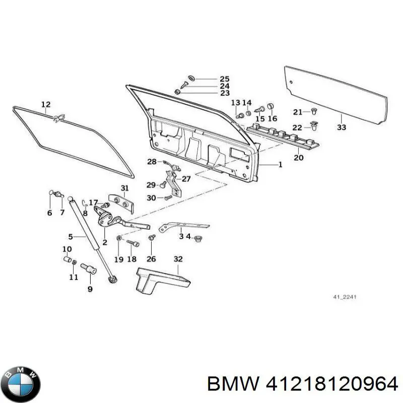  BMW 41218186446 ціна, від 10.28 USD