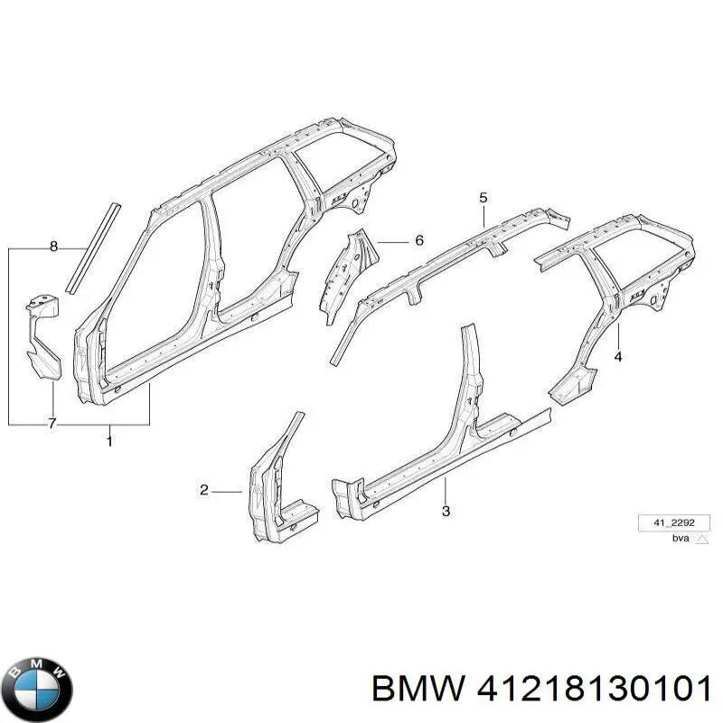 Купити 41218130101 BMW 