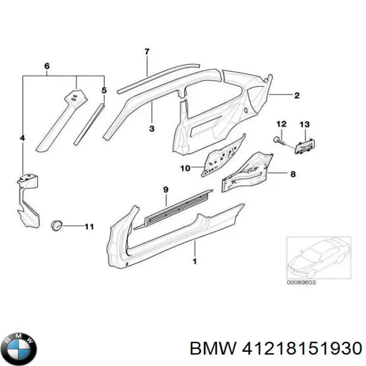  BMW 41218151930 ціна, від 196.29 USD