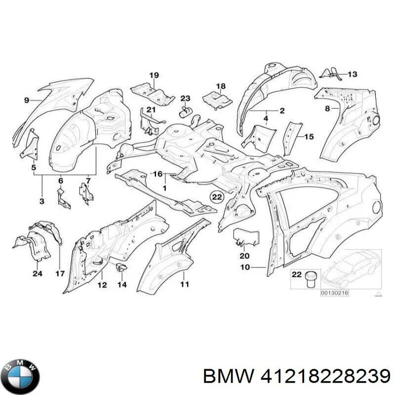  BMW 41218228239 ціна, від 250.18 USD
