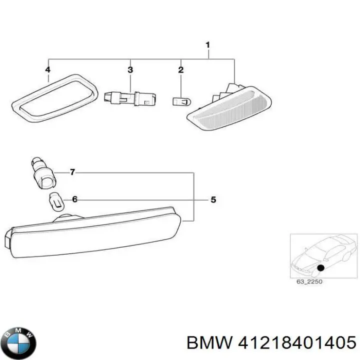 41218401405 BMW 